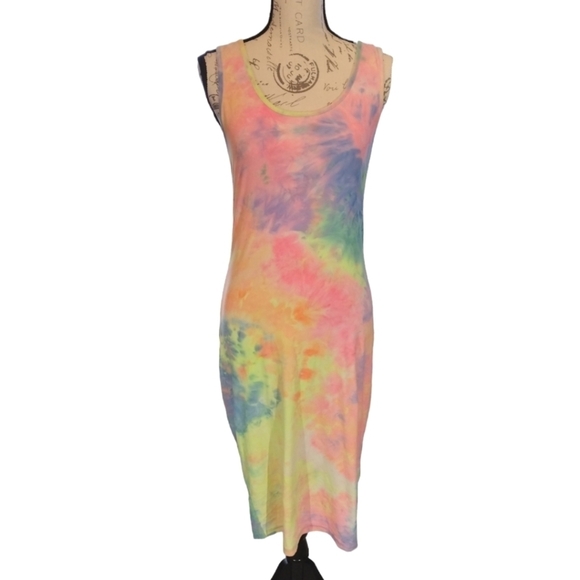 Derek Heart Tie Dyed Dress - Picture 1 of 6